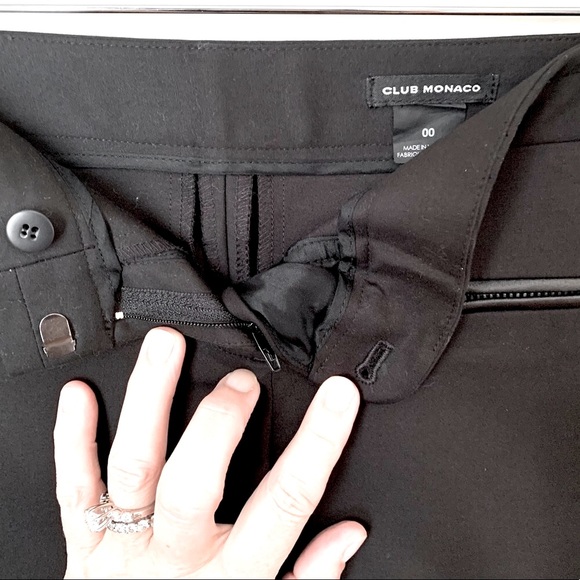 Club Monaco size 00 Emily pant - Picture 9 of 9
